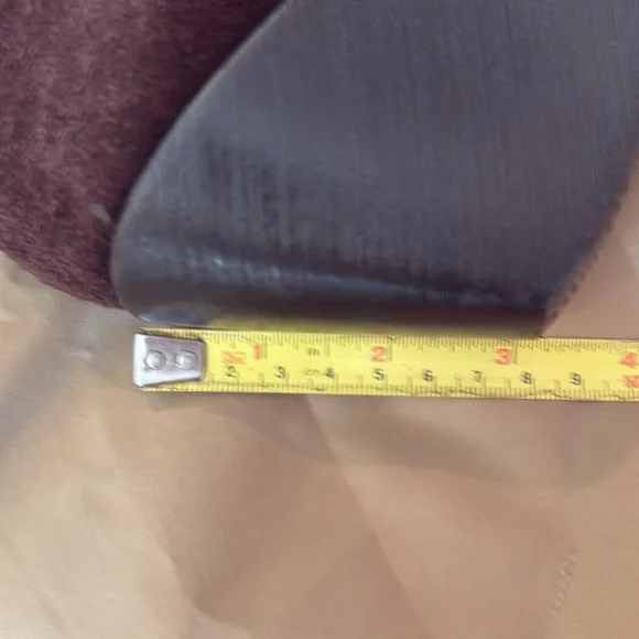 Aerosoles size 8.5 chocolate brown suede wedge boot - Picture 8 of 12